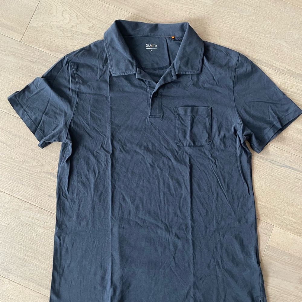Men's Black Polo Shirt